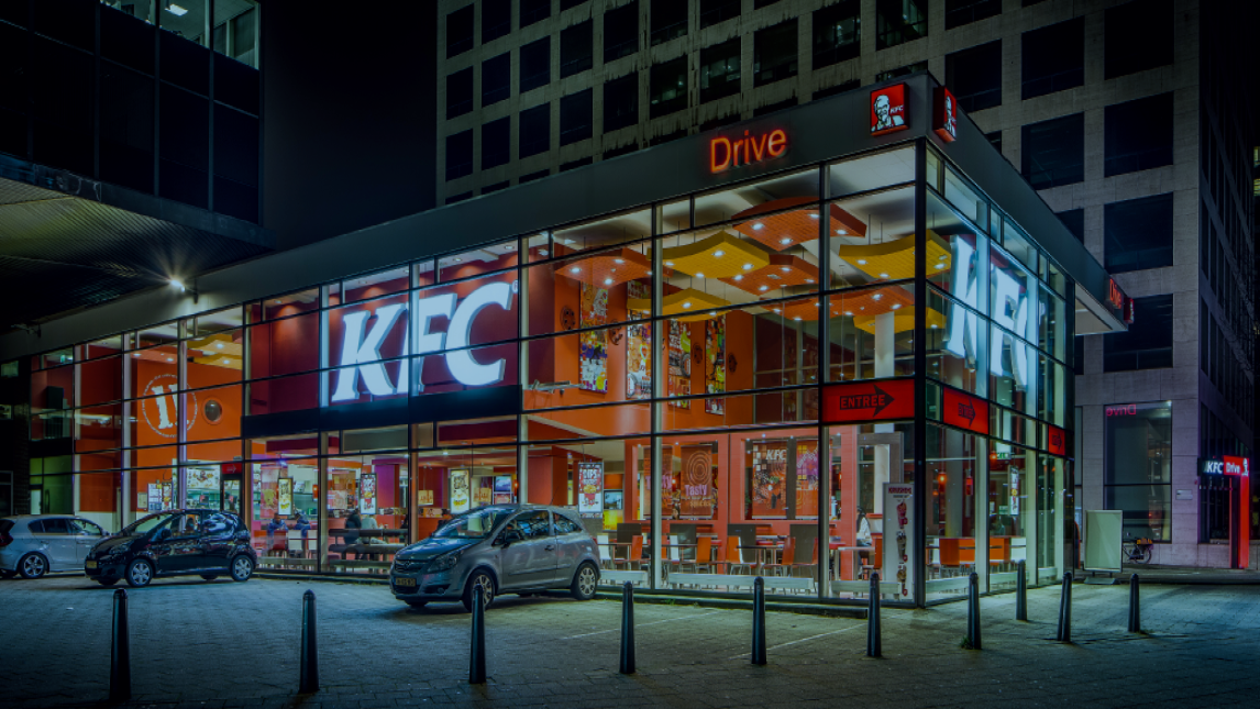 KFC op het Marconiplein in Rotterdam