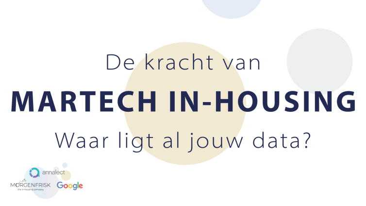 Inhousing evenement Annalect, Google en MORGENFRISK