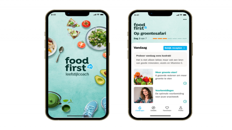 Albert Heijn lanceert FoodFirst Leefstijlcoach-app