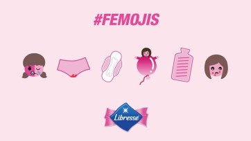 Libresse voert actie voor speciale menstruatie-emoji's