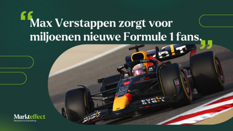 Max Verstappen zorgt voor miljoenen nieuwe Formule 1 fans