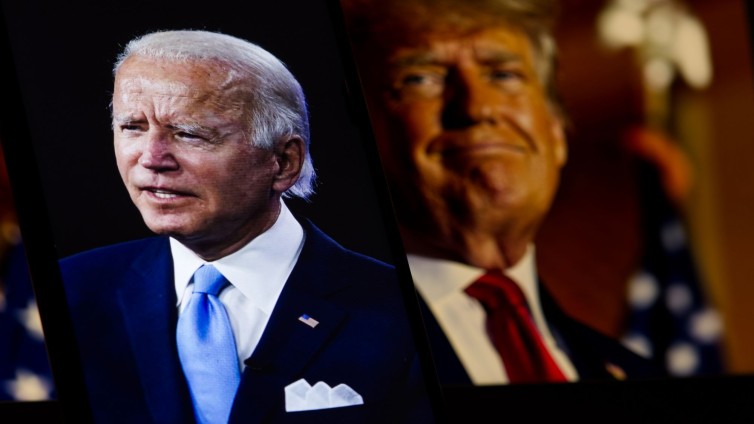 Biden en trump