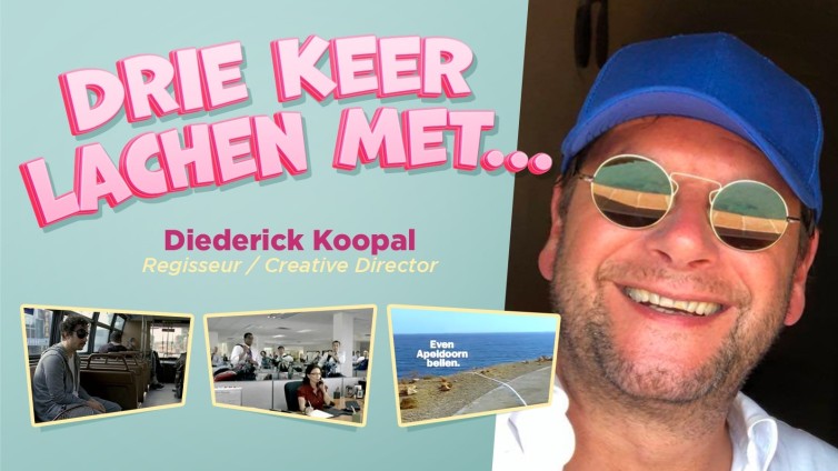 Drie keer lachen met ... Diederick Koopal