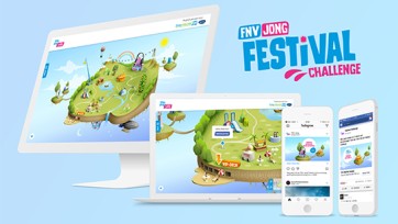 Leo Burnett ontwikkelt online game ‘FNV Festival Challenge’