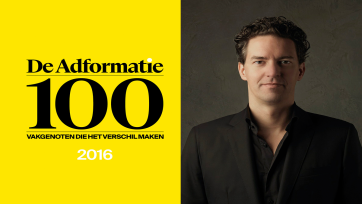 Victor Knaap nummer 1 van Adformatie100