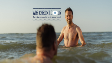 Campagne 'Wie checkt jou?' wijst mensen op risico’s van zwemmen in open water