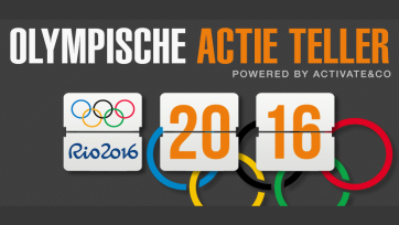 Olympische Actie Teller: alle inhakers op een rij