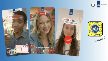 Snapchat en Rijksoverheid willen jongeren naar stemhokje bewegen
