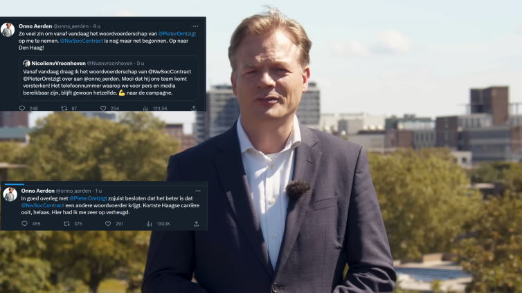 omtzigt en tweets van zijn woordvoerder