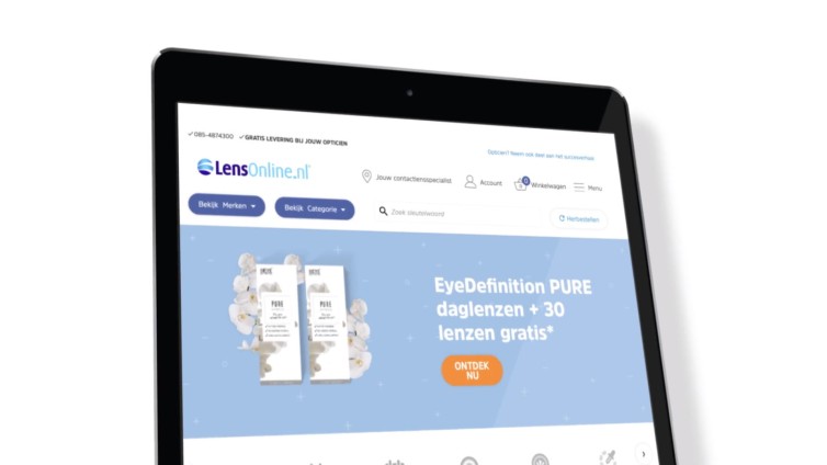 LensOnline.nl verovert Nederlandse markt