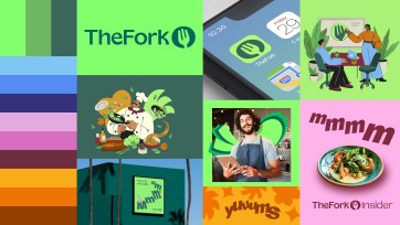 Nieuw logo moet TheFork speelse, verfrissende en smaakvolle uitstraling geven