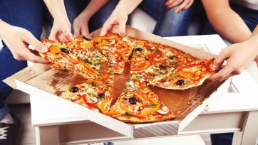 Een bestelling doen bij Google Pizza