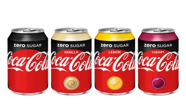 Coca-Cola breidt Zero Sugar uit met twee nieuwe smaken: Lemon en Vanilla