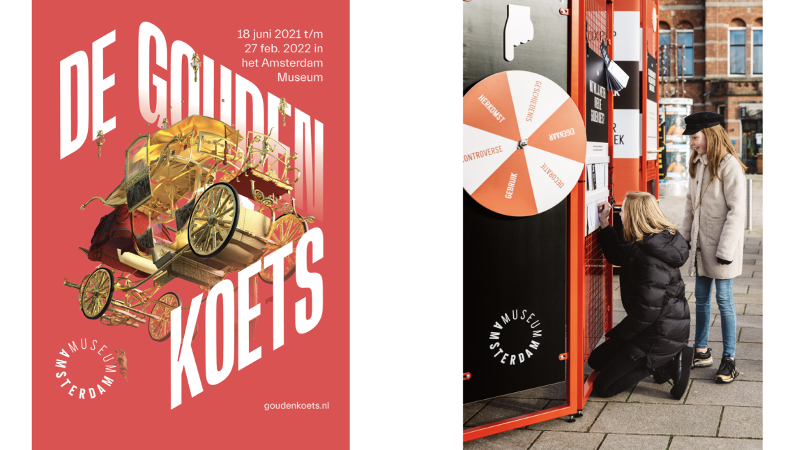 Gouden Koets-expositie en pop-up-campagne