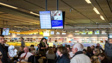 Programmatic OOH-campagne NS op basis van real time vluchtgegevens