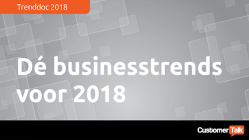 Wat zijn dé marketingtrends voor 2018?