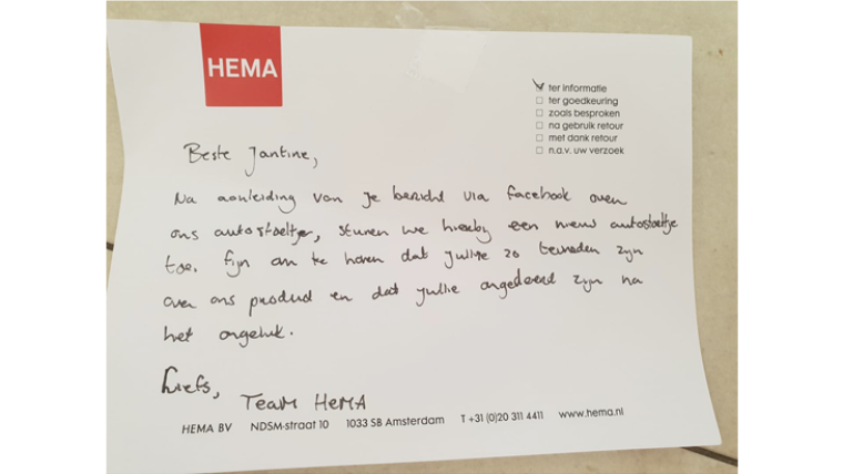 Kaartje Hema