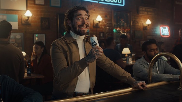 Post Malone in Bud Light - #PostyStore or #PostyBar