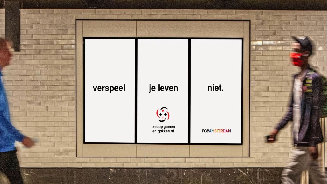 Verspeel je leven  niet