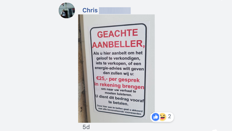 reactie