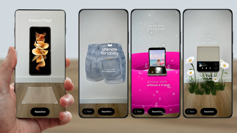 Samsung Galaxy AR experience