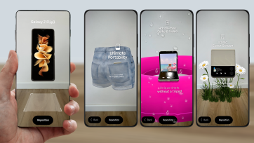 AR brengt vouwbare Samsung-smartphones tot leven