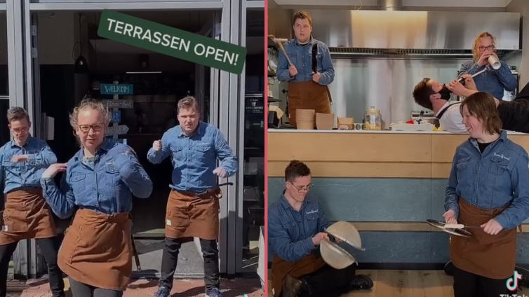 Brownies &amp; downieS ‘s Gravenzande steelt harten met enthousiast team op TikTok