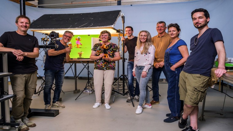 Het Loeki-team, aangevuld met betrokkenen vanuit Ster