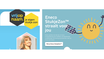 Vrijopnaam komt met cynisch dankwoord aan Eneco vanwege me-too ‘stukje zon’