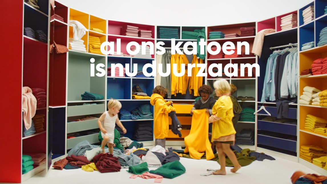 De eerste nieuwe commercial