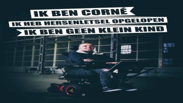 Communicatiestudenten scoren landelijk met campagne voor gehandicapte Corné