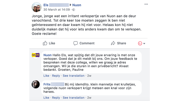 reactie