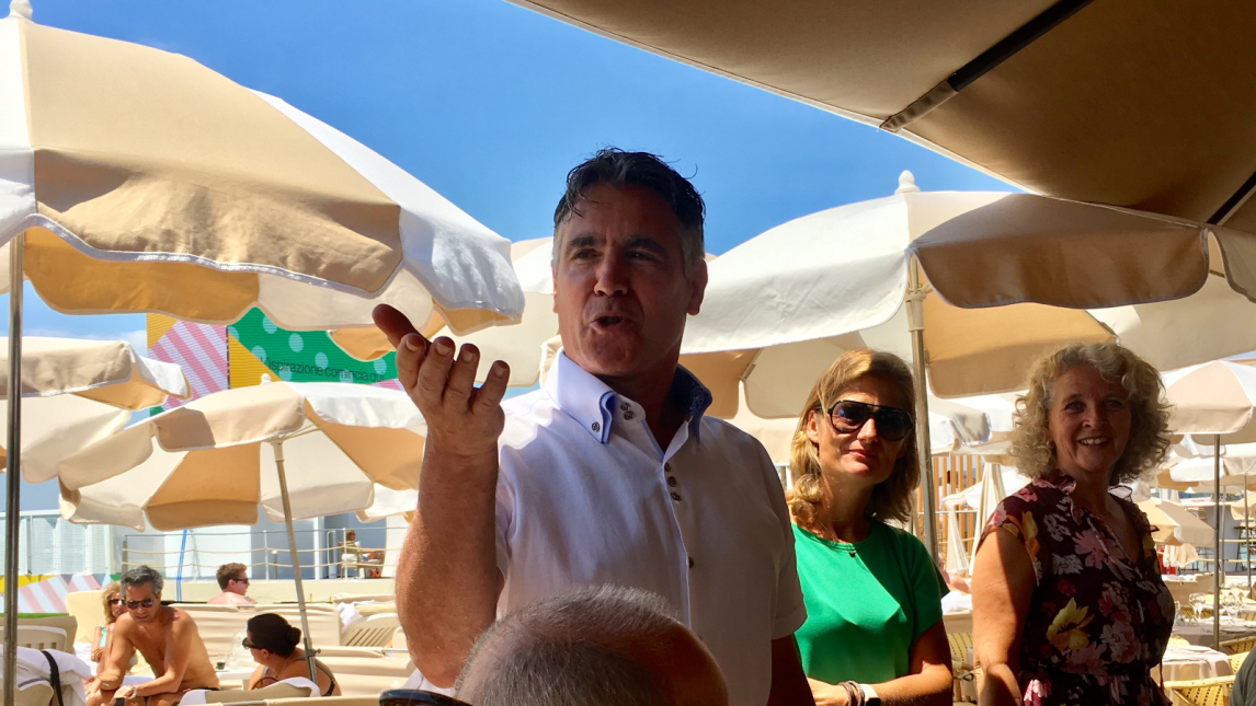 Eric-Jan Vis in Cannes (2019).