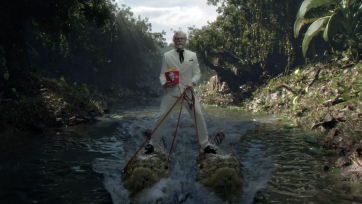 KFC stelt Colonel Sanders voor aan Frankrijk met Hollywoodachtige campagne