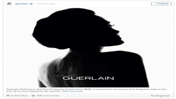 Angelina Jolie nieuwe gezicht van Guerlain