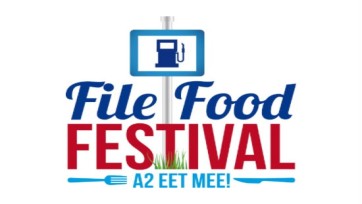 Foodtrucks langs de A2 tijdens File Food Festival