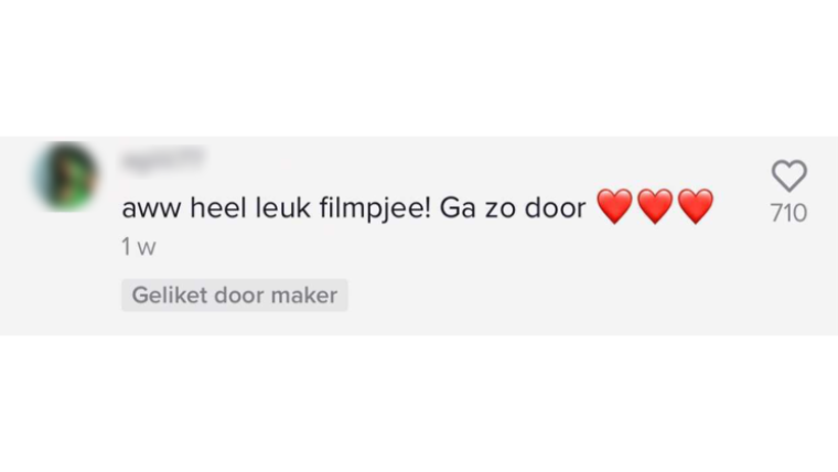 aww heel leuk filmpljee! Ga zo door