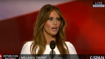 Melania Trump pleegt plagiaat en kopieert alinea uit speech Michelle Obama