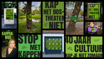 Amsterdamse Bostheater denkt niet aan kappen en meer campagnes