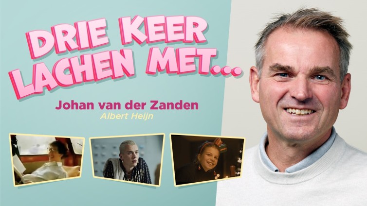 Drie keer lachen met Johan van der Zanden