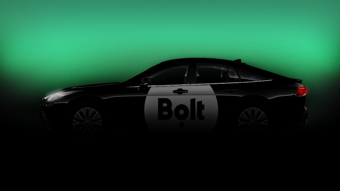 Bolt waterstofauto