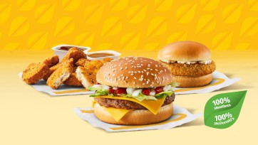 McDonald's breidt vleesloos assortiment uit en lanceert '100% Meatless, 100% McDonald’s'