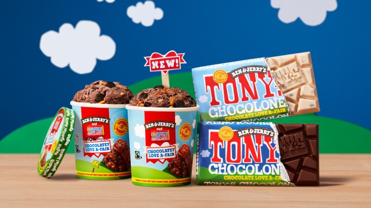 Tony's werkt samen met Ben &amp; Jerry's