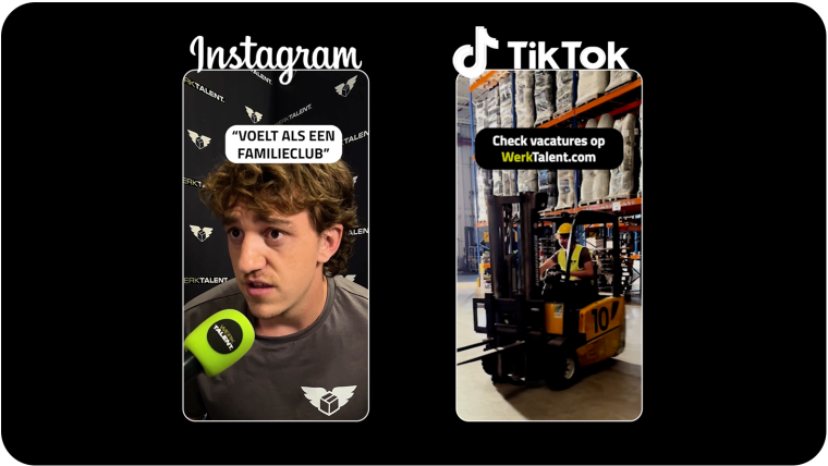 tiktok en instagram