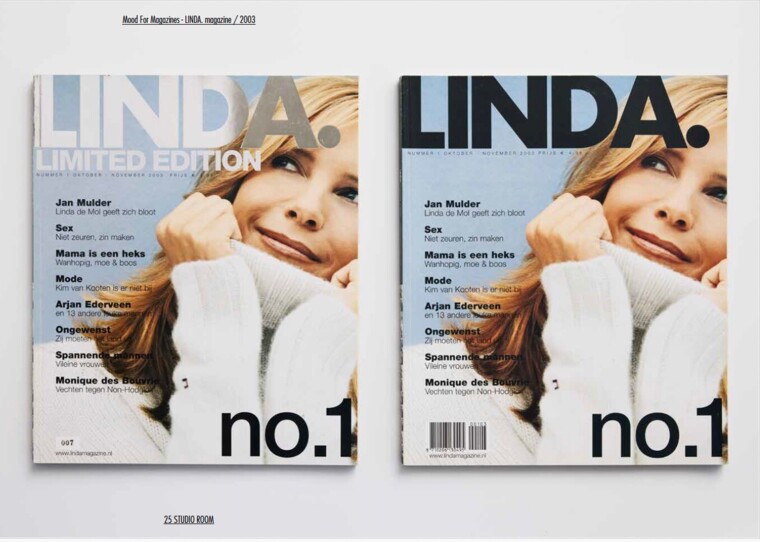 Het eerste nummer van Linda. door Studio Room