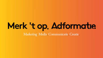 Adformatie lanceert nieuwe pay-off: 'Merk ’t op. Adformatie’