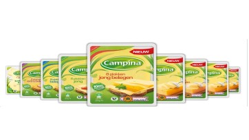 Merkstretch: Campina introduceert kaas