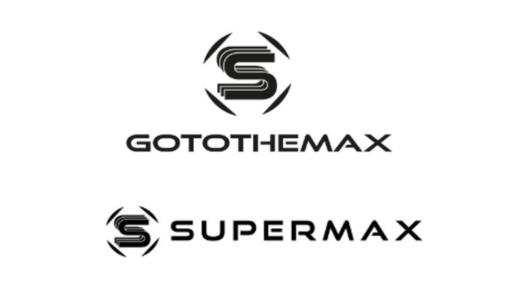 Het logo van Go To The Max en daaronder Supermax