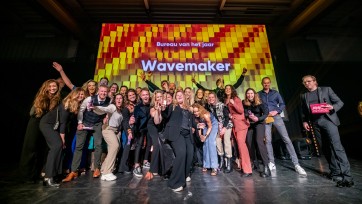 Wavemaker bureau, Qmusic exploitant en Kruidvat adverteerder van het jaar bij Amma Awards