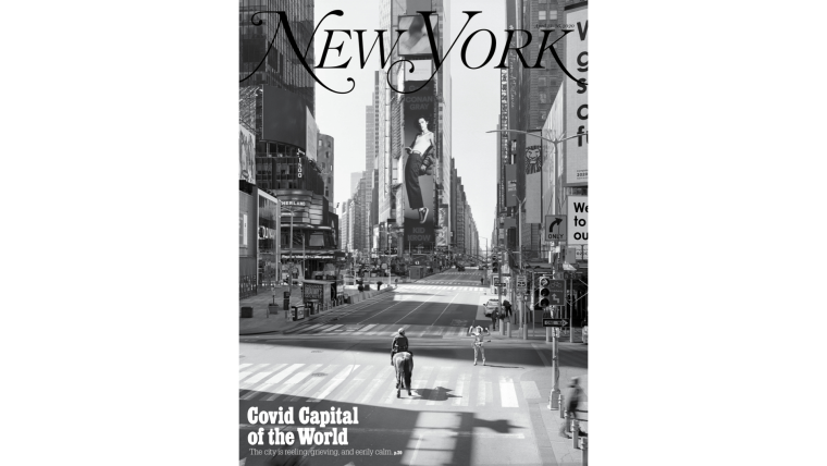 ‘Covid capital of the world’, New York magazine, 13 april 2020